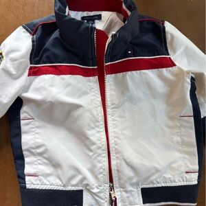 Tommy Hilfiger Kids White and Red USA Jacket